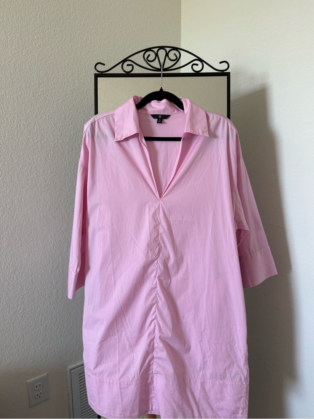Banana Republic Factory Pink shirt dress